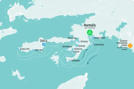 Athens to Mykonos Yacht Charter Itinerary: 8-Day Route